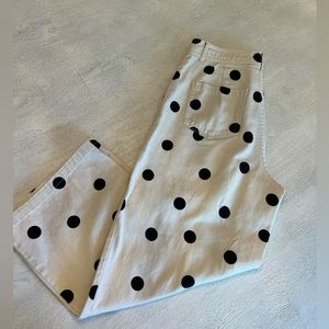 Who What Wear Polka Dot Pant